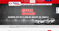 Desktop Screenshot of modernaveiculos.com.br